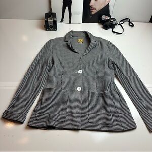 Diane Gilman DG2 Textured Knit Blazer